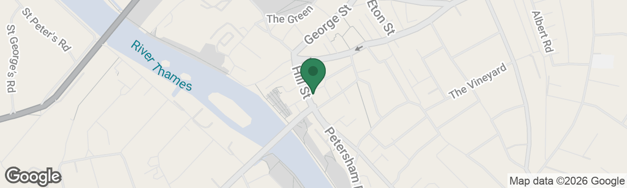 Map showing The Garden Room, Richmond