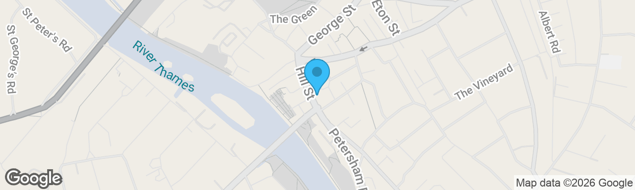 Map showing The Garden Room, Richmond
