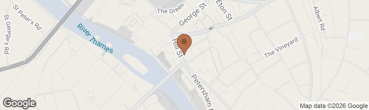 Map showing The Garden Room, Richmond