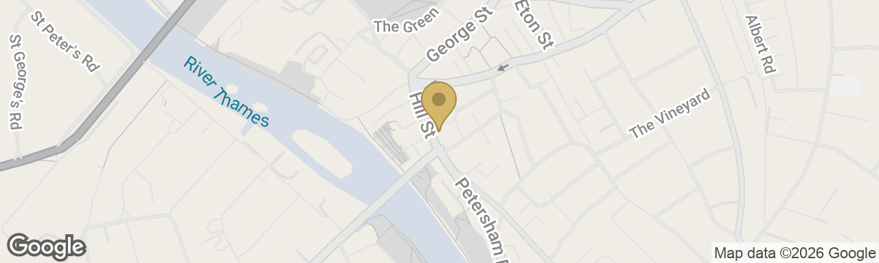 Map showing The Garden Room, Richmond