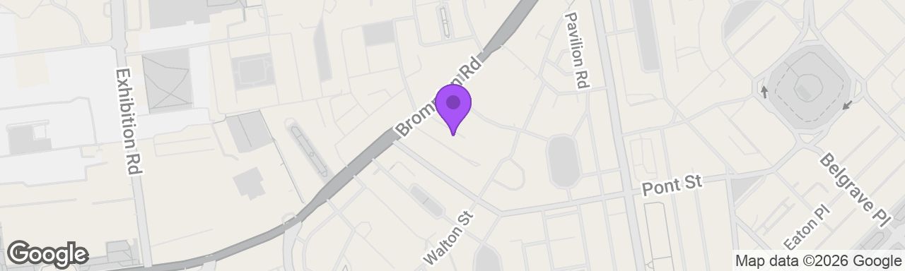 Map showing Le Jardin, Chelsea